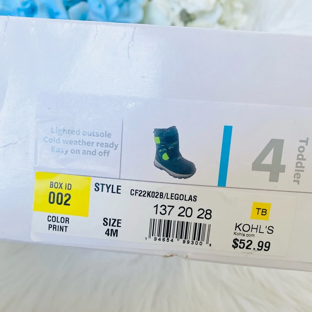 Carter’s Baby Dinosaur Light Up Snow Boots